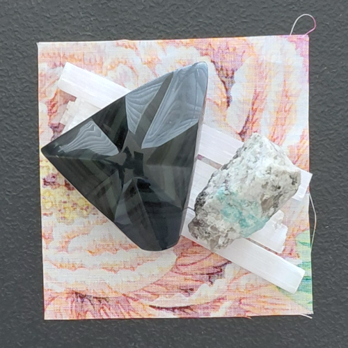 Ally to release dark emotions with divine love in spiritual purification.