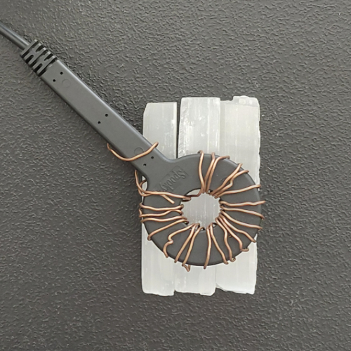 House plant with simple coil.